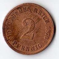 č.104 / 2 Pfen. 1876 A