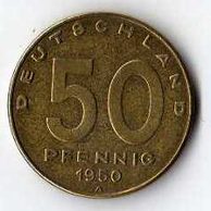 č.121  DDR / 50 Pfen. 1950 A