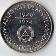 č.135 DDR / 10 Mark 1974 A