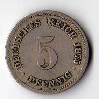 č.139 / 5 Pfen.1875 D