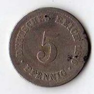 č.141 / 5 Pfen.1876 C