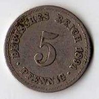 č.146 / 5 Pfen.1891 A