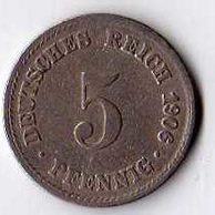 č.158 / 5 Pfen.1906 A