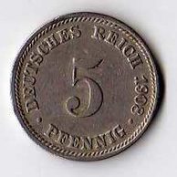 č.162 / 5 Pfen.1908 D