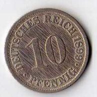 č.182 / 10 Pfen.1899 F