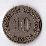 č.184 / 10 Pfen.1900 E