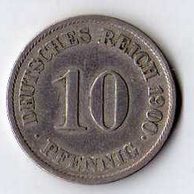 č.186 / 10 Pfen.1900 J