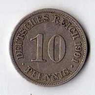 č.187 / 10 Pfen.1901 A