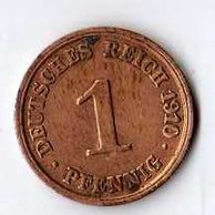 č.227 / 1 Pfen. 1910 J