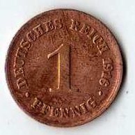 č.235 / 1 Pfen. 1916 D