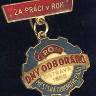 12344 - Dny odborářů, za práci v ROH