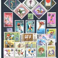 známky - soubor č.33 - Doprava + Sport