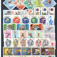 známky - soubor č.35 - Doprava + Sport