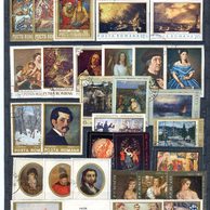 známky - soubor č.15 - Umění + ostatní 