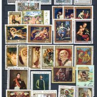 známky - soubor č.17 - Umění + ostatní 