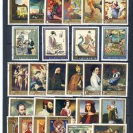 známky - soubor č.18 - Umění + ostatní