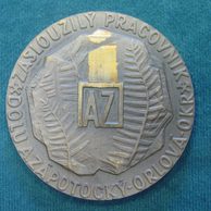 12501 - zasloužilý pracovník, důl A.Zápotocký