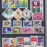 známky - soubor č.37 - sport