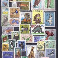 známky - soubor č.12 - Fauna + Flóra