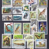 známky - soubor č.43 - Fauna + Flóra