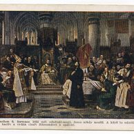 F 58623 - V. Brožík - Hus před koncilem 6. července 1415