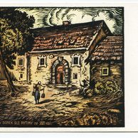 F 58626 - Josef Krejsa - Husův rodný domek v Husinci