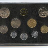1991 Sada oběžných mincí ČR - žeton mincovny