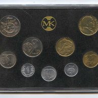 1992 Sada oběžných mincí ČR - 10 Kčs Rašín