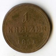 1 Kreuzer 1851 A (wč.41)