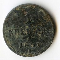 1 Kreuzer 1851 B (wč.42)