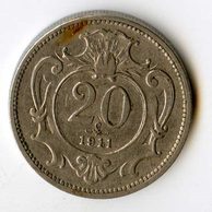 20 Filler 1911 (wč.437)