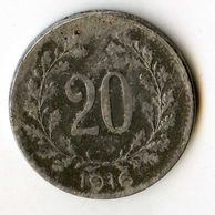 20 Heller 1916 (wč.442)
