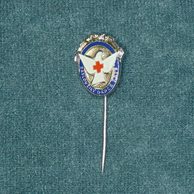 12901- Odznak- Zasloužilý dárce krve-tmavě modrý