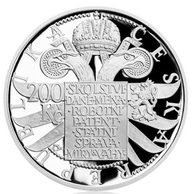 Stříbrná mince 200 Kč - 300. výročí narození Marie Terezie provedení proof (ČNB 2017)