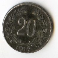20 Heller 1917 (wč.445)