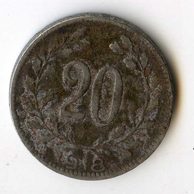 20 Heller 1918 (wč.447)