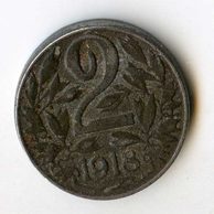 2 Heller 1918 (wč.323)