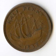 1/2 Penny r. 1937 (č.501)