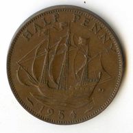 1/2 Penny r. 1954 (č.534)