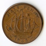 1/2 Penny r. 1965 (č.557)