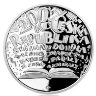 Stříbrná mince 200 Kč - 100. výročí narození Josefa Kainara provedení proof (ČNB 2017)