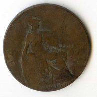 1/2 Penny r. 1917 (č.654)