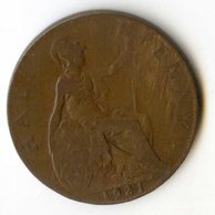 1/2 Penny r. 1921 (č.662)