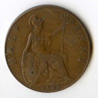 1/2 Penny r. 1923 (č.666)