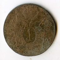 1 Kreuzer r. 1800 B (wč.160)