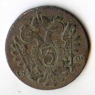 3 Kreuzer r. 1800 S (wč.211)