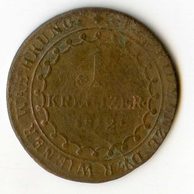 1 Kreuzer r. 1812 S (wč.199C)