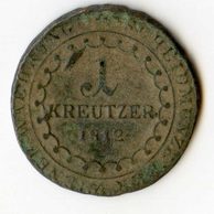 1 Kreuzer r. 1812 S (wč.199G)