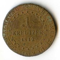 1 Kreuzer r. 1812 S (wč.199K)
