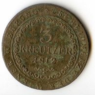 3 Kreuzer r. 1812 S (wč.241)